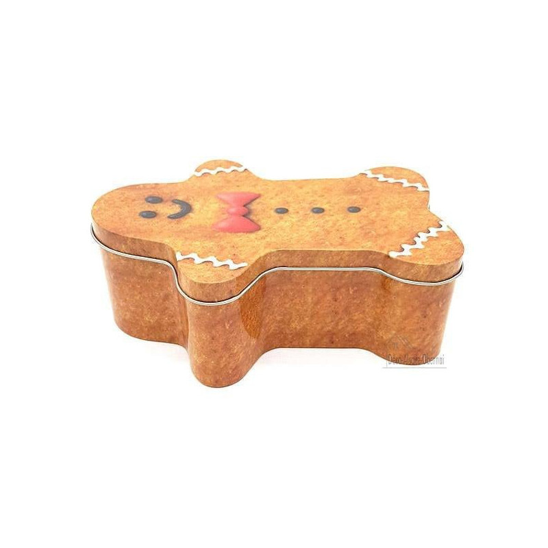 Metall Dekor Mannele Lebkuchen Box