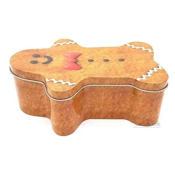 Mannele Tin Box in Gingerbread