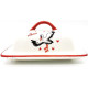 Ceramic Butter Dish Alsace stork design