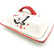 Ceramic Butter Dish Alsace stork design