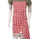 Tablier de Cuisine réglable Rouge Carré Vichy décor Hansi avec Torchon