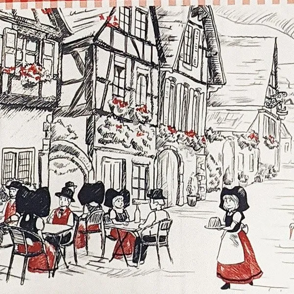 Küchentuch Rezept der elsässischen Brezel