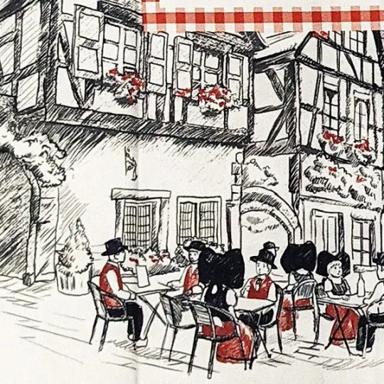 Keukenhanddoek Recept Peperkoek Elzas