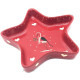 Moule forme Étoile de Soufflenheim Rouge décor Cigogne d'Alsace