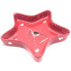 Moule forme Étoile de Soufflenheim Rouge décor Cigogne d'Alsace