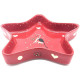Moule forme Étoile de Soufflenheim Rouge décor Cigogne d'Alsace