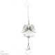 Décoration de Fenêtre Ange avec Perles et Coeur de Cristal