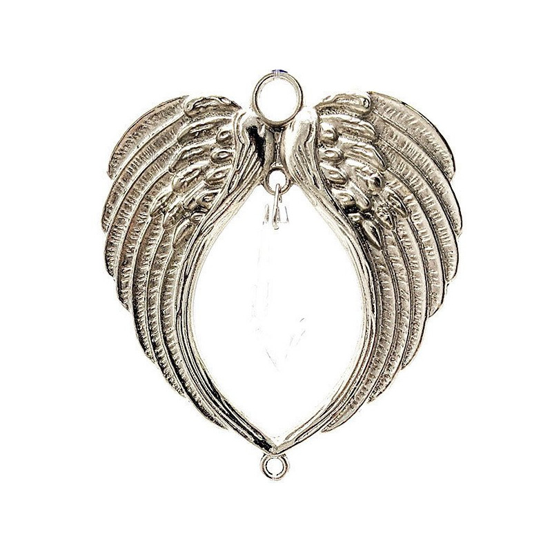 Angel Wings Decoration with Crystal sphere