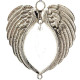 Angel Wings Decoration with Crystal sphere