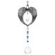 Décoration Ailes d'Ange avec sphère en Cristal