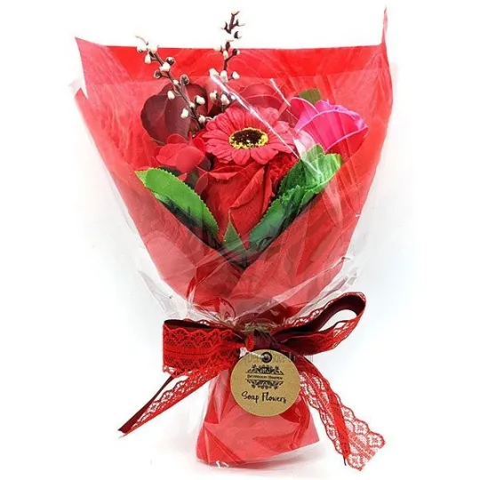 Bouquet de Fleurs en Pétales de Savon à Offrir !