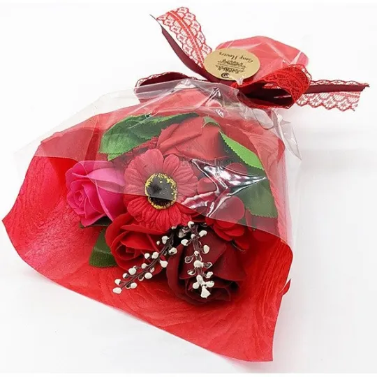 Bloemboeket met Zeepblaadjes om Cadeau te Geven!