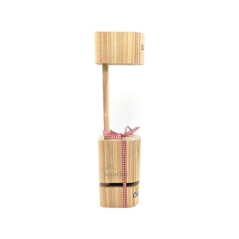 Casse Noix / Amandes / Noisette en Bois et Ruban Alsace