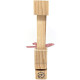 Nut / Almond / Hazelnut Cracker in Wood and Alsace Ribbon