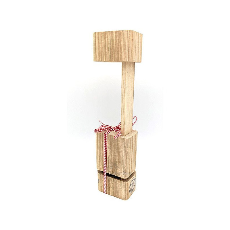 Casse Noix / Amandes / Noisette en Bois et Ruban Alsace