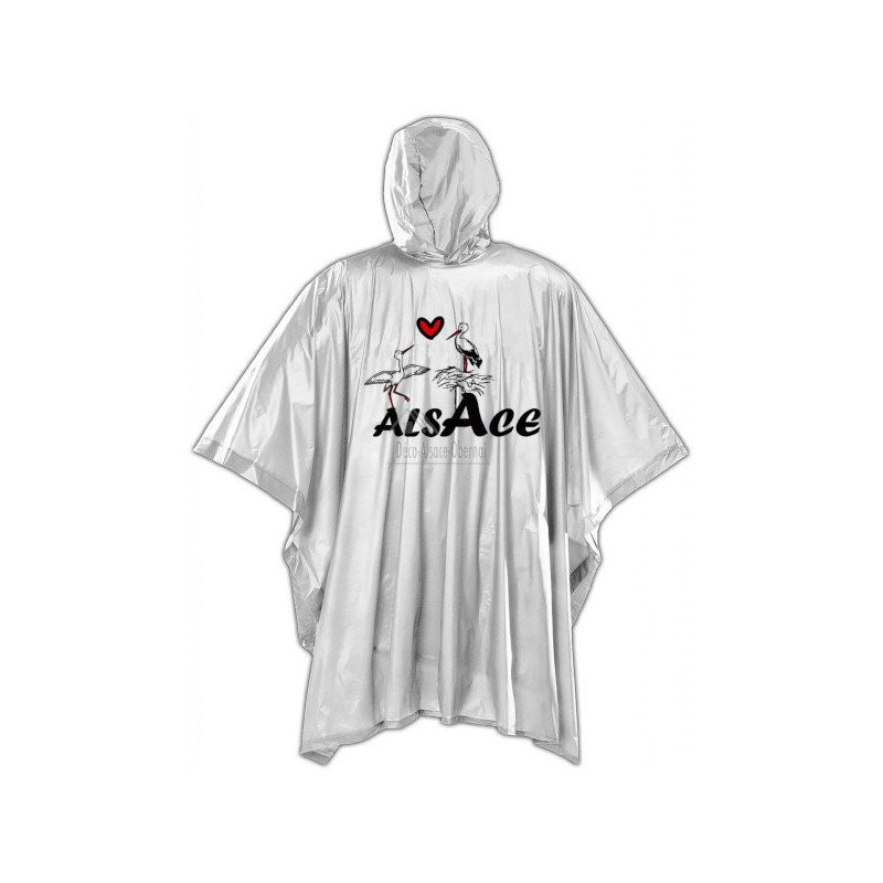 Poncho de Pluie imperméable Cigogne d'Alsace
