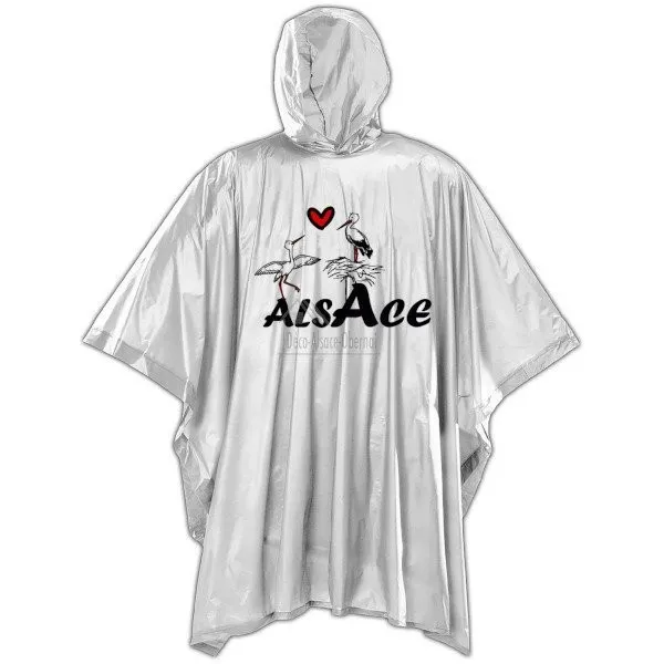 Poncho de Pluie imperméable Cigogne d'Alsace