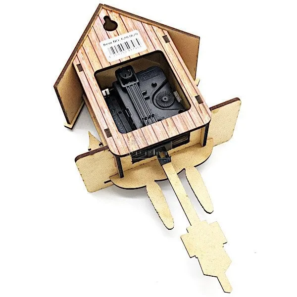 Cuckoo in Wood with Watch and Pendulum Movement