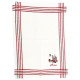 Kitchen Towel Honeycomb embroidered Trio of Stork of Alsace