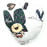 Heart Cushion 28cm Lovely Elsa padded multi Flowers