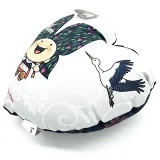 Heart Cushion 28cm Lovely Elsa padded multi Flowers