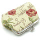 Purse with pink flower clasp