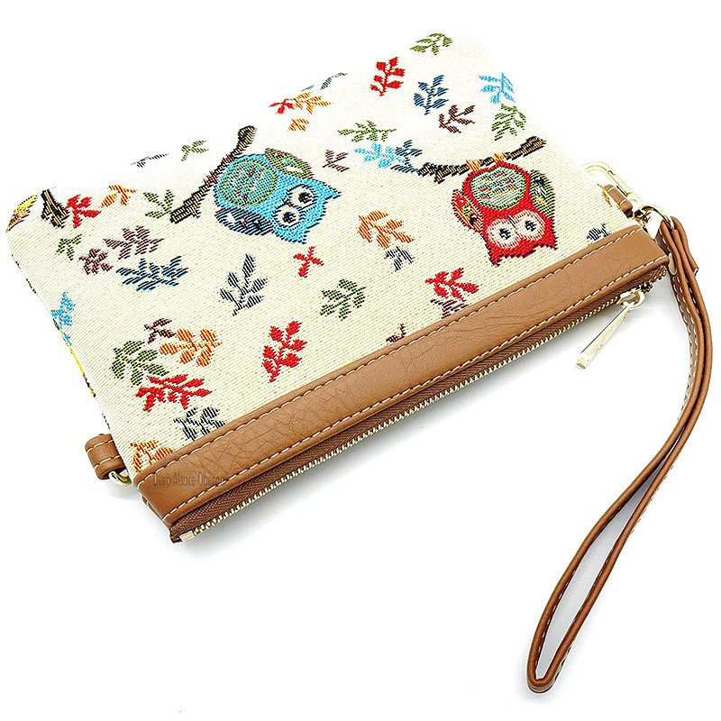 Sac à Main Bandoulière motif Oiseau Hibou