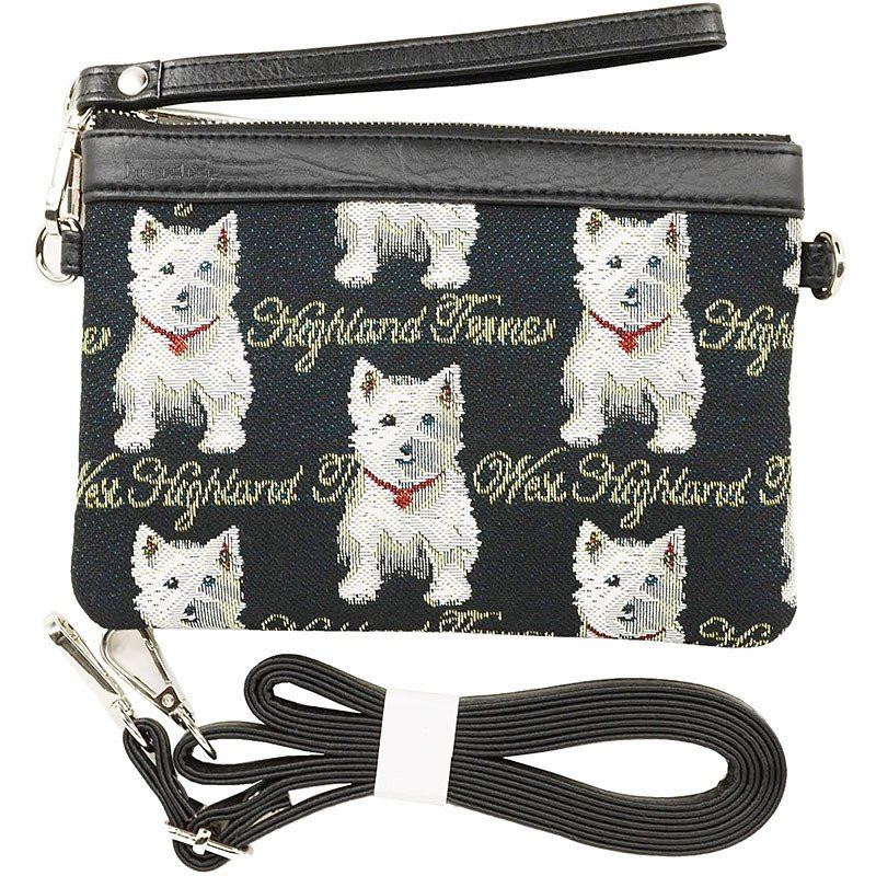 Westie Dog Shoulder Handbag
