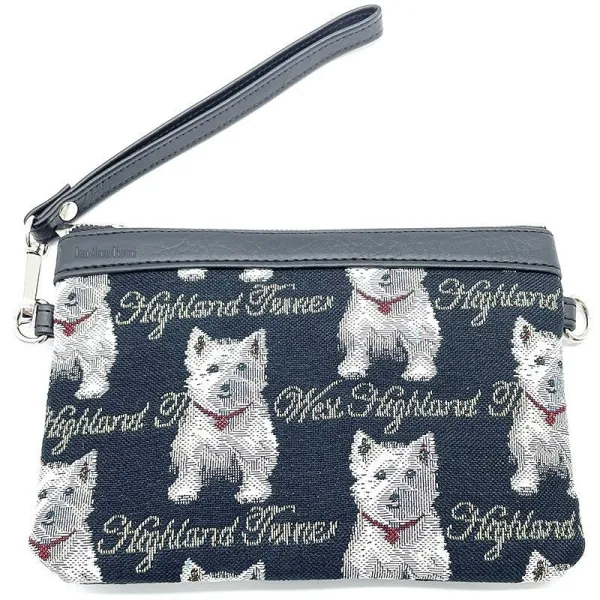 Sac à Main Bandoulière motif Chien Westie