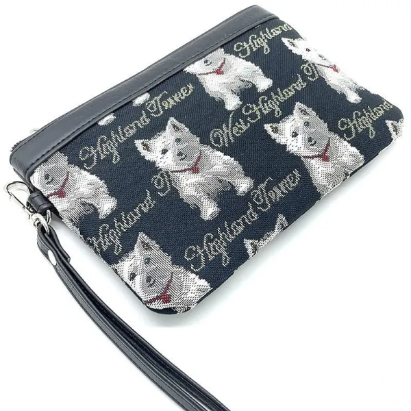 Sac à Main Bandoulière motif Chien Westie