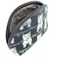 Pochette avec zip motif Chien Westies