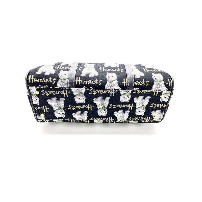 Grand Sac à Main et anses motif Chien Westies