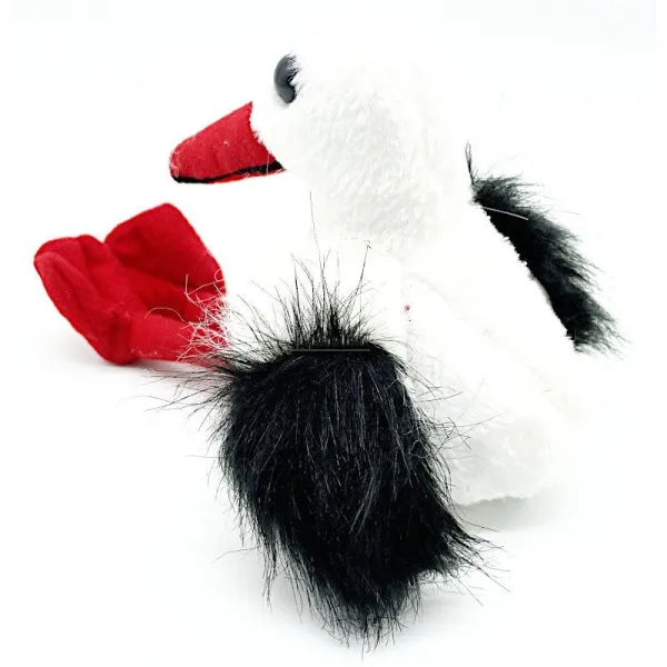 Cigogne d'Alsace en Peluche 25 cm brodé Alsace