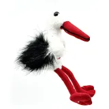 Alsace Stork Plush 25 cm Embroidered Alsace