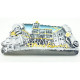 Alsatian silver decorative magnet and Strasbourg cathedral