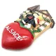 Magnet Décoratif Couple d'Alsacien et Coeur Alsace