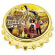 Magnet décapsuleur doré Couple d'Alsacien