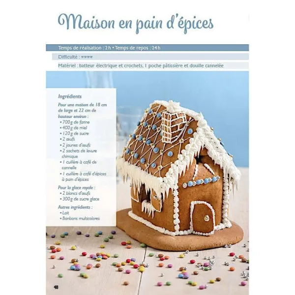 Livre de Recettes Douceurs des Lutins d'un Noël en Alsace