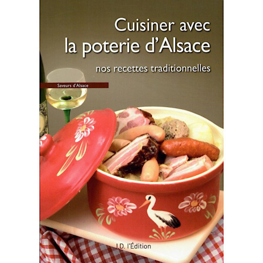 Rezept-Buchkoch mit Elsass-Keramik