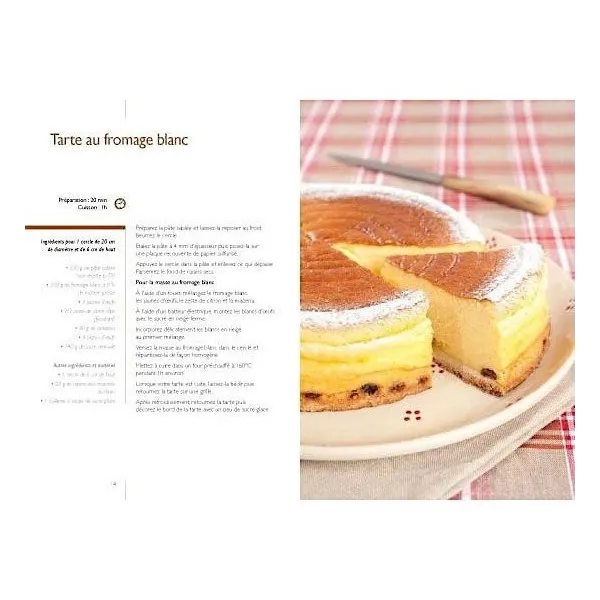 Livre de Recettes des Spécialités Sucrées d'Alsace