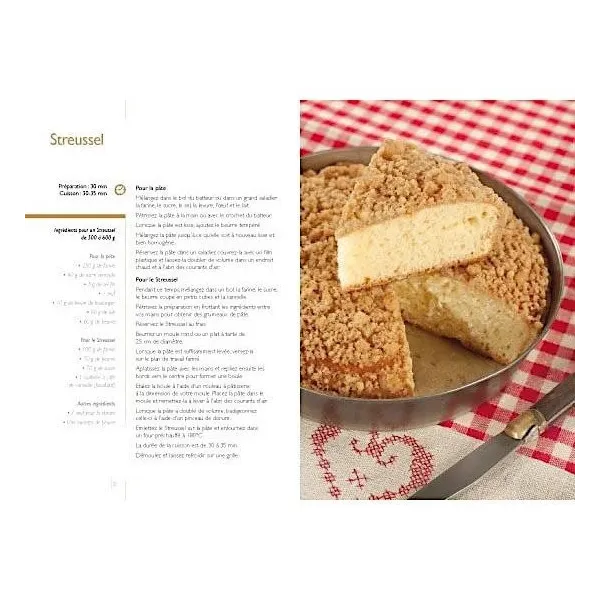 Recipe book of Sweet specialties of Alsace
