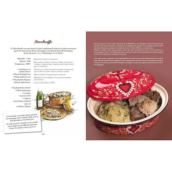 Livre de Recettes Traditionnelles d'Alsace