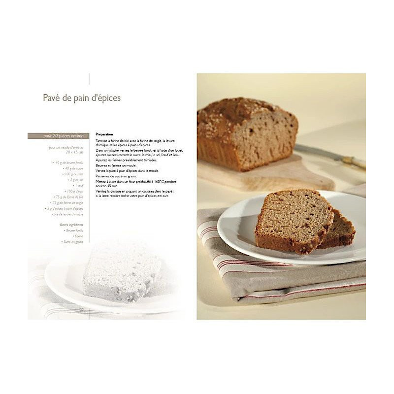 Recipe book of spice bread