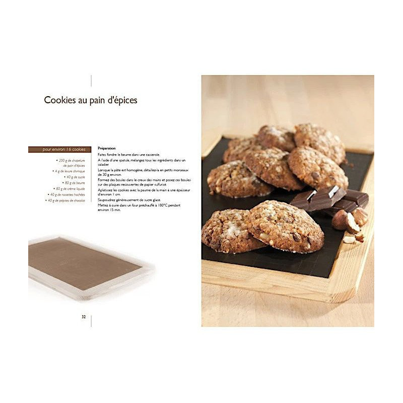 Recipe book of spice bread