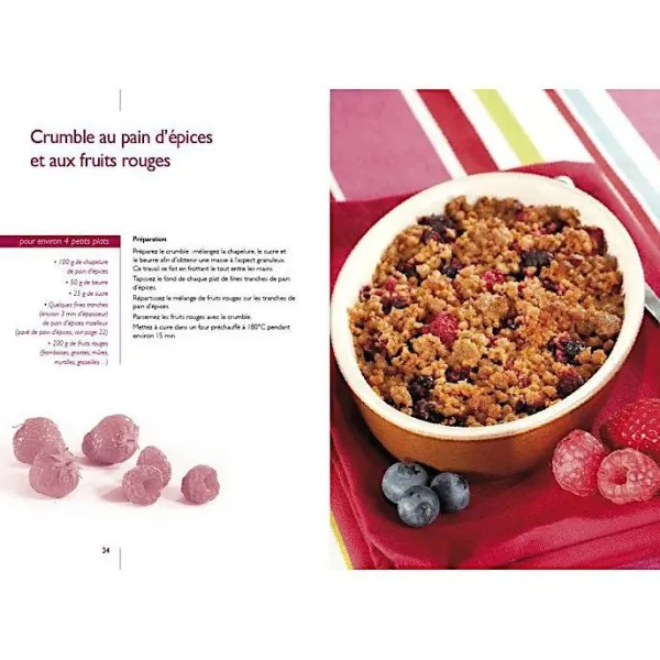 Recipe book of spice bread