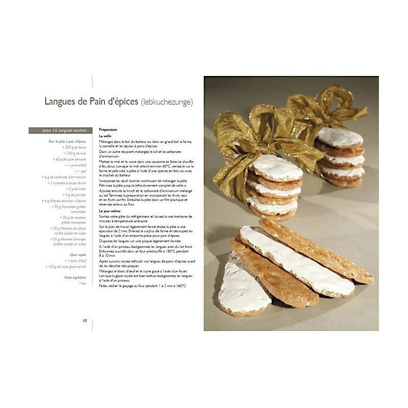 Recipe book of spice bread