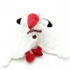 Doudou Peluche Cigogne d'Alsace brodé Coeur Alsace 24 cm