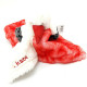 Doudou Peluche Cigogne d'Alsace brodé I Love Alsace 32 cm