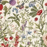 Galette de Chaise confortable motif Fleurs du Jardin