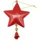 Etoile à suspendre en Métal rouge décor Noël